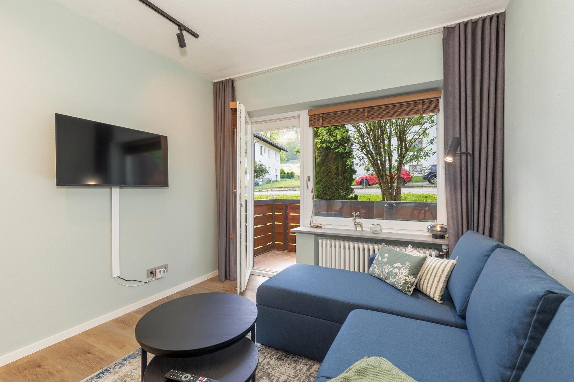 Apartment Fuchsbau - 2 Zimmer Mit Balkon Ruhpolding Kültér fotó