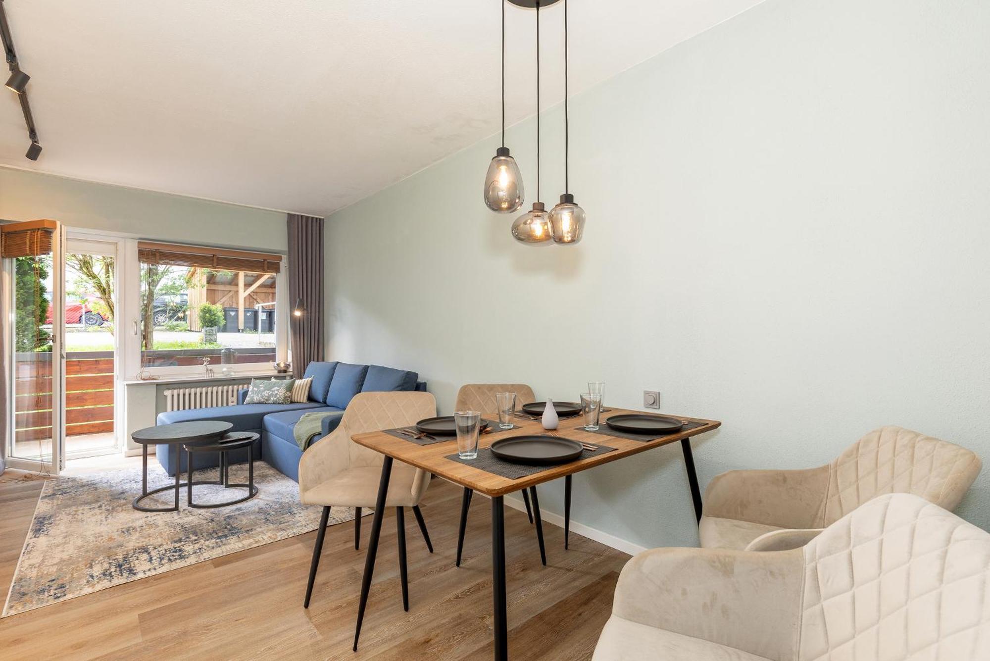 Apartment Fuchsbau - 2 Zimmer Mit Balkon Ruhpolding Kültér fotó