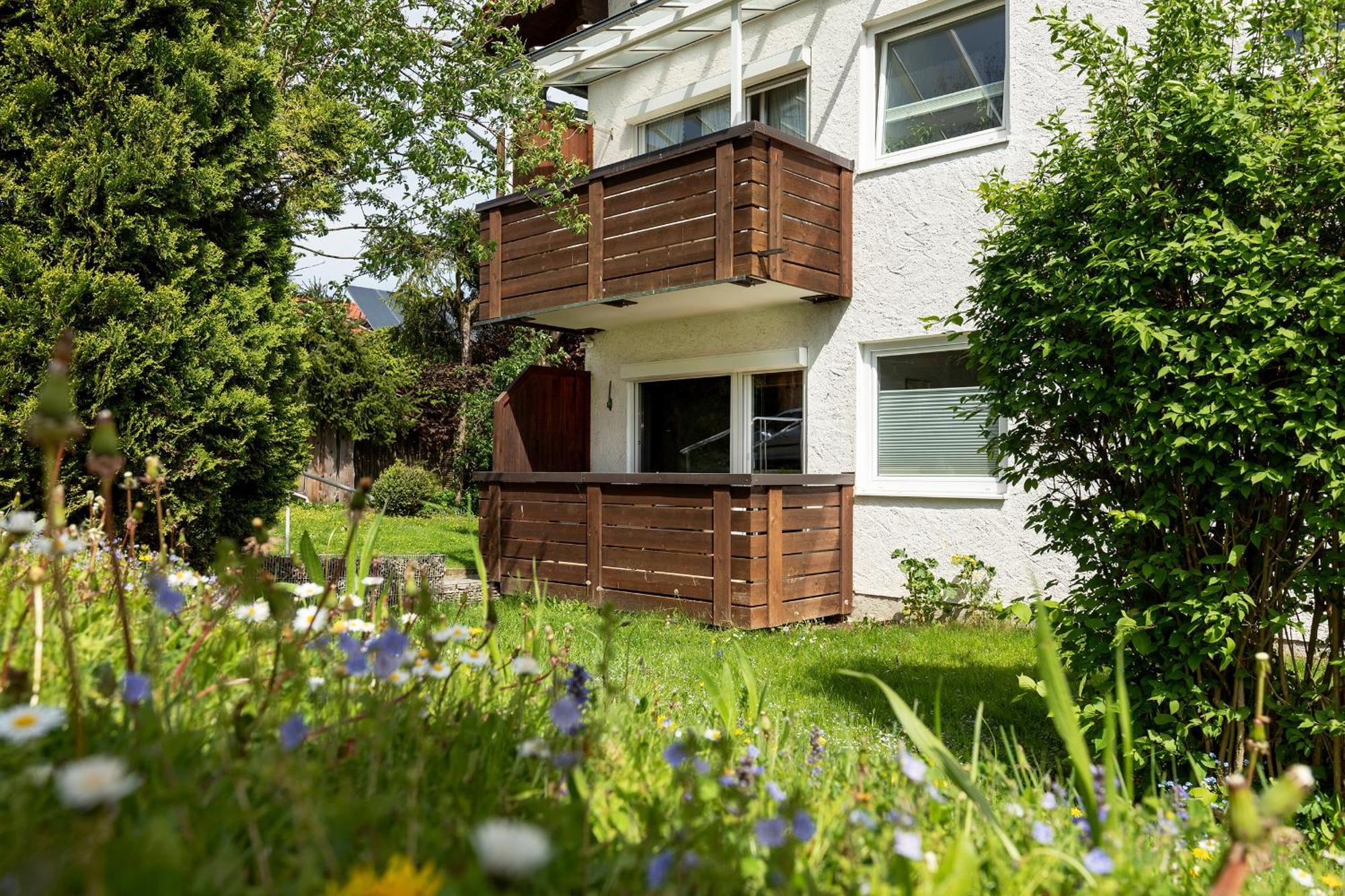 Apartment Fuchsbau - 2 Zimmer Mit Balkon Ruhpolding Kültér fotó